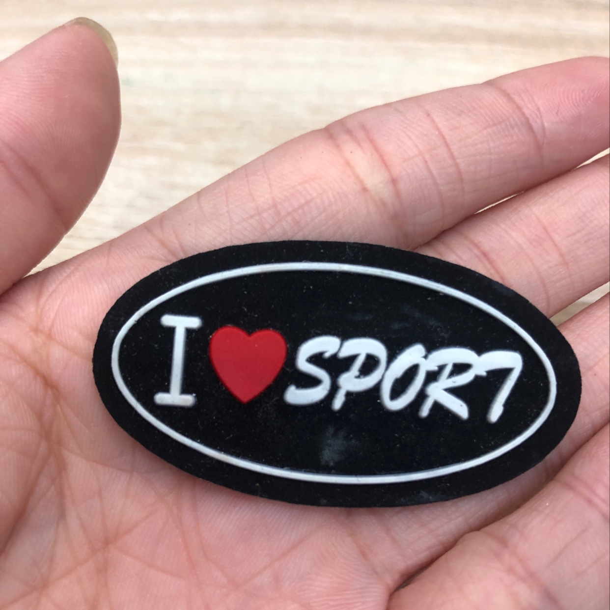 Love Sporty Leather Tags