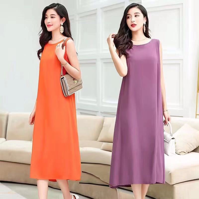 Tank tops and full skirts