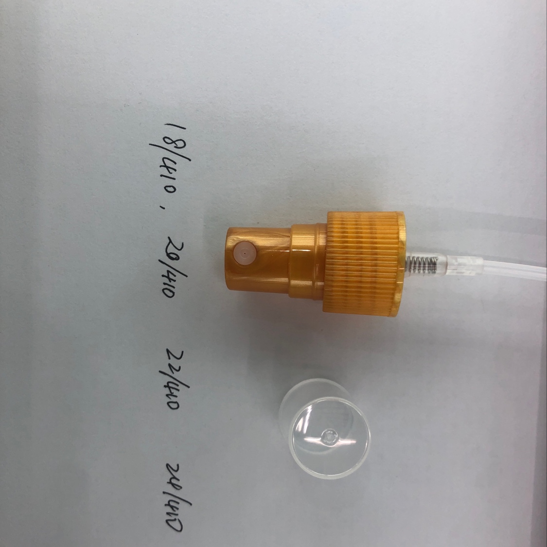 塑料香水喷雾器，可定制螺口大小，颜色可定制细节图