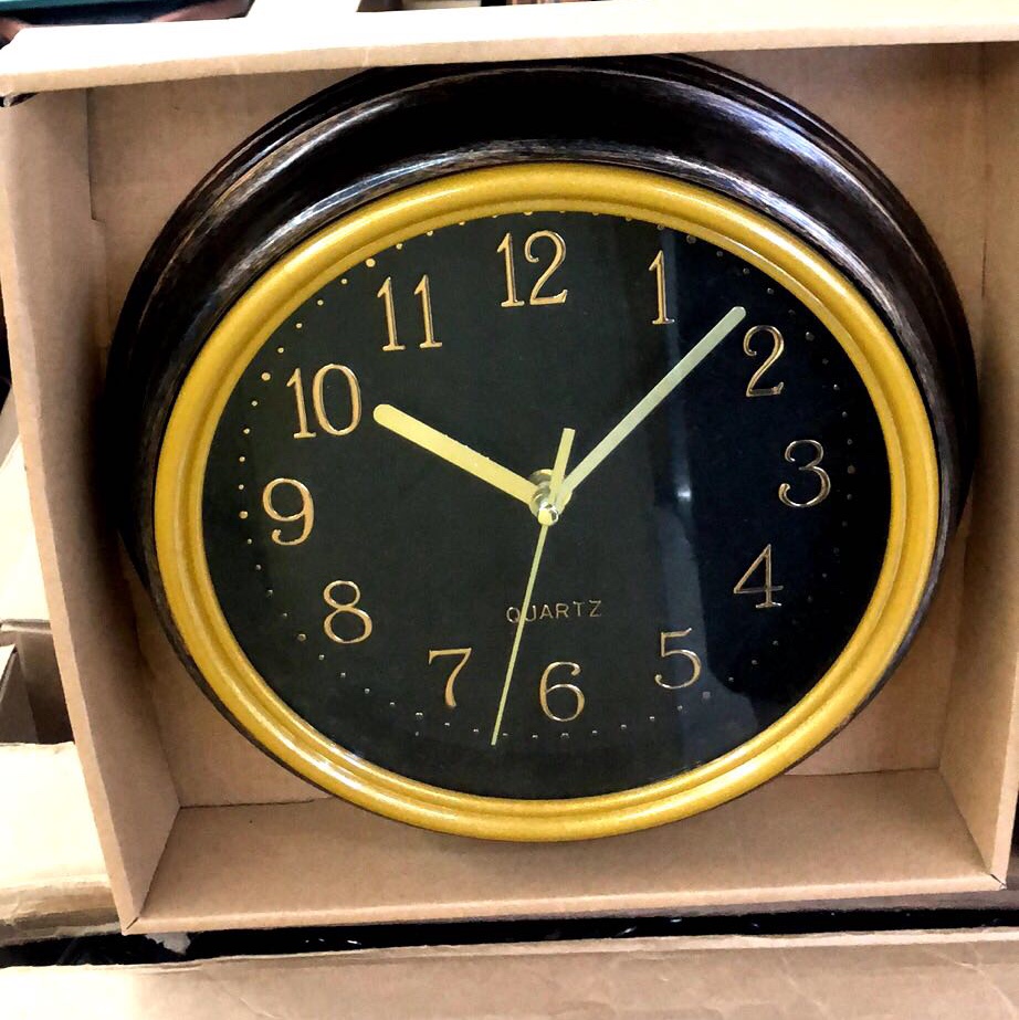 30CM two-tone clock