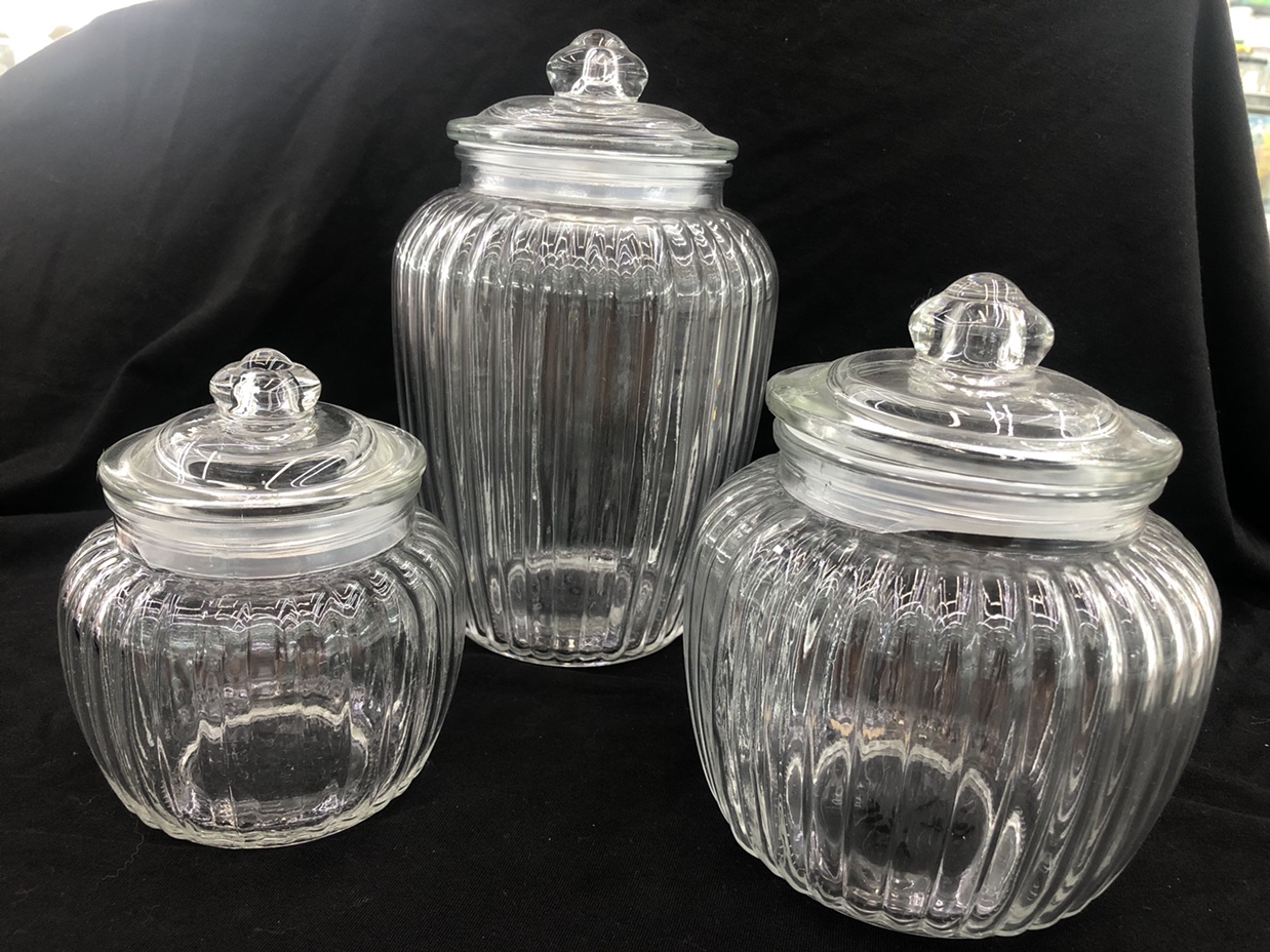Glass jar Candy jar sealed jar
