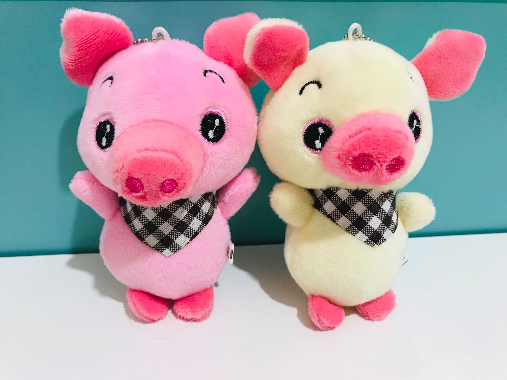 Cute little rabbit doll stuffed toy pendant girl bag pendant creative doll costume accessories thumbnail