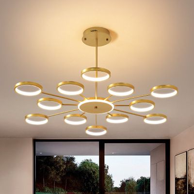 Nordic creative Internet celebrity bedroom, living room, dining room, chandelier, modern and simple corridor, artistic dining room, room, American-style lighting