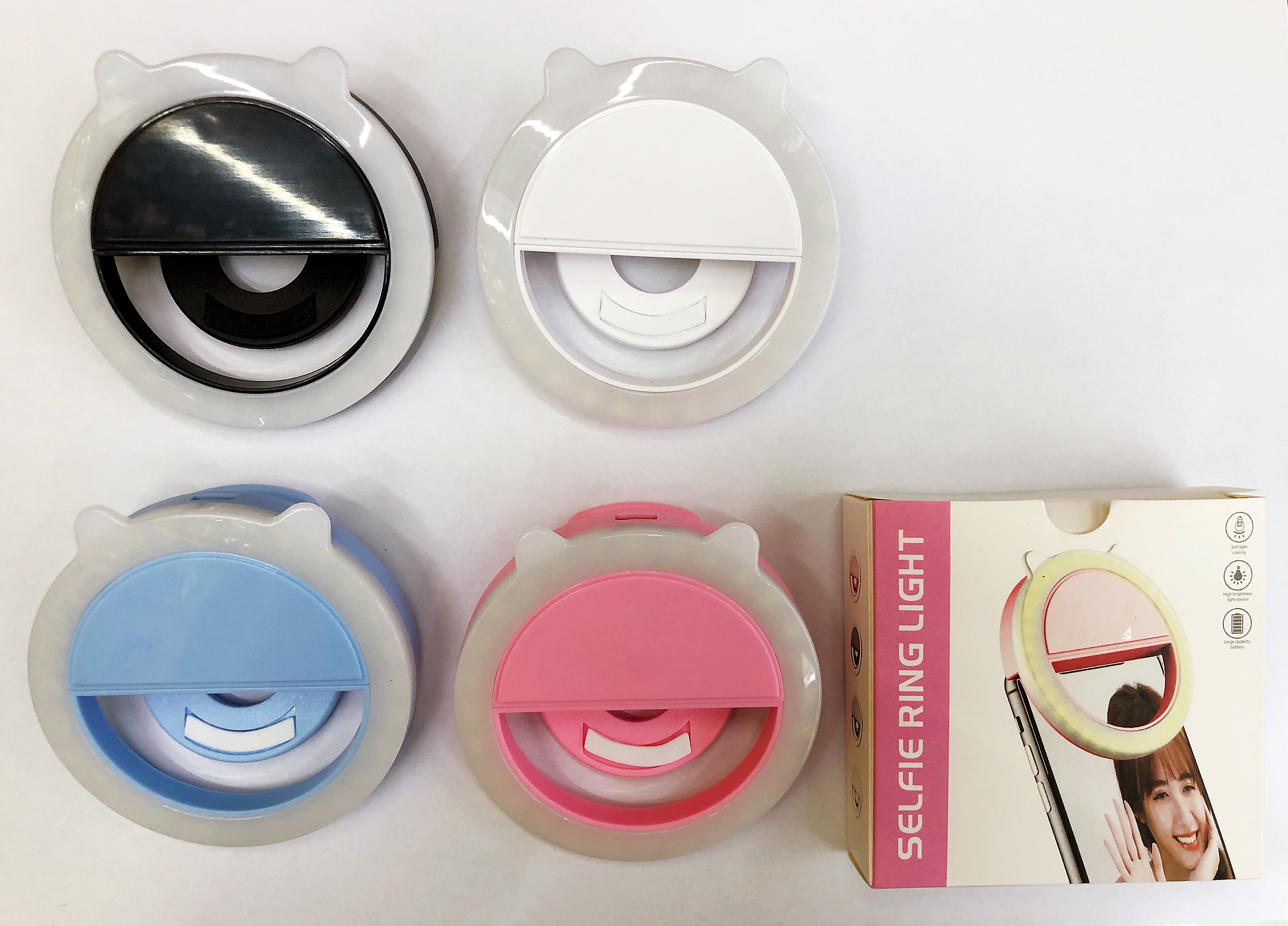 手机镜头美颜补光灯 魅眼补光灯神器 手机自拍灯 LED美少女闪光灯细节图