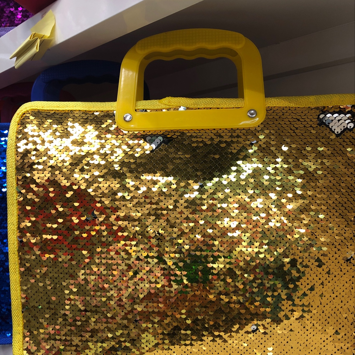 亮片手袋细节图