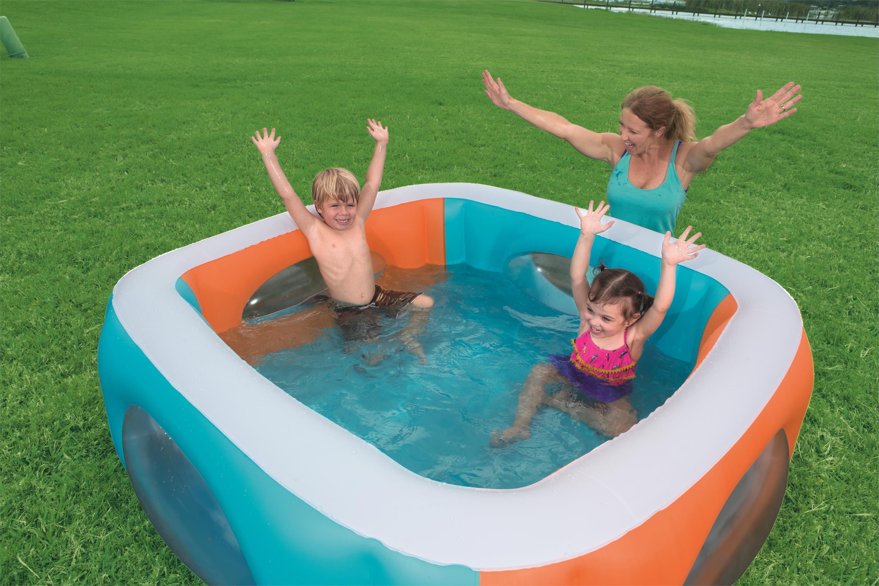 Bestway® 66" x 66" x 22"/1.68m x 1.68m x 56cm 窗口水池
