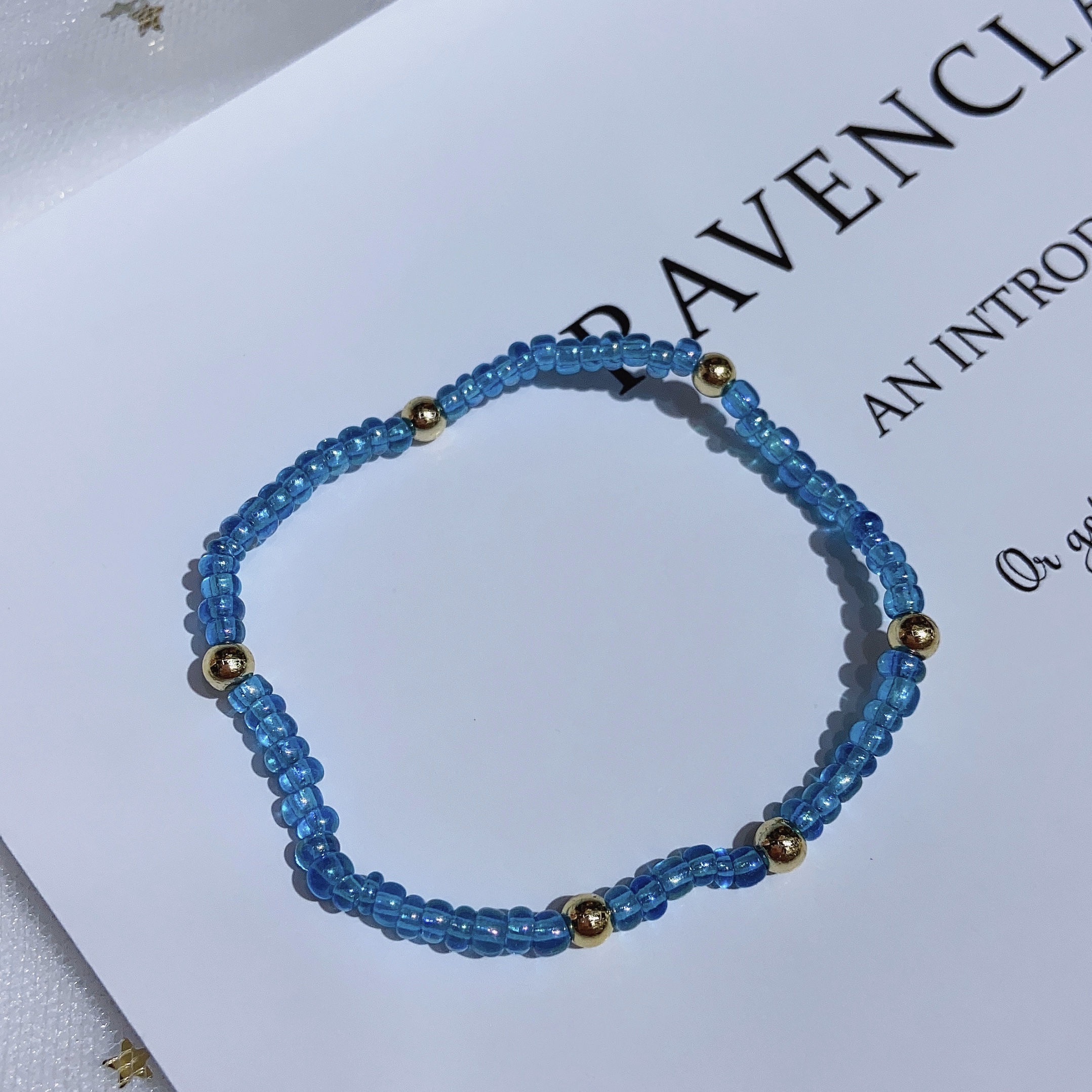 Rice bead ➕ gold bead bracelet undefined