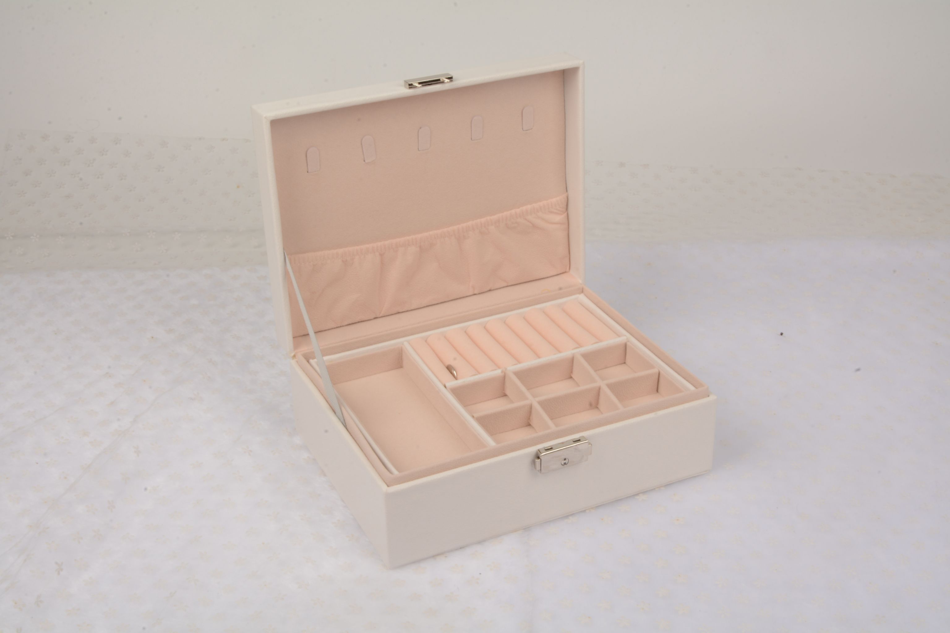 CX1376双层可取式首饰盒详情图3