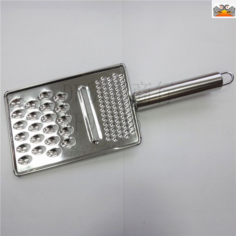 DF99146 Round tube radish Grater Rust steel Ginger Grater Radish grater Cheese Grater Kitchen gadget Lemon Grater Cheese Grater Flat DF TRADING HOUSE
