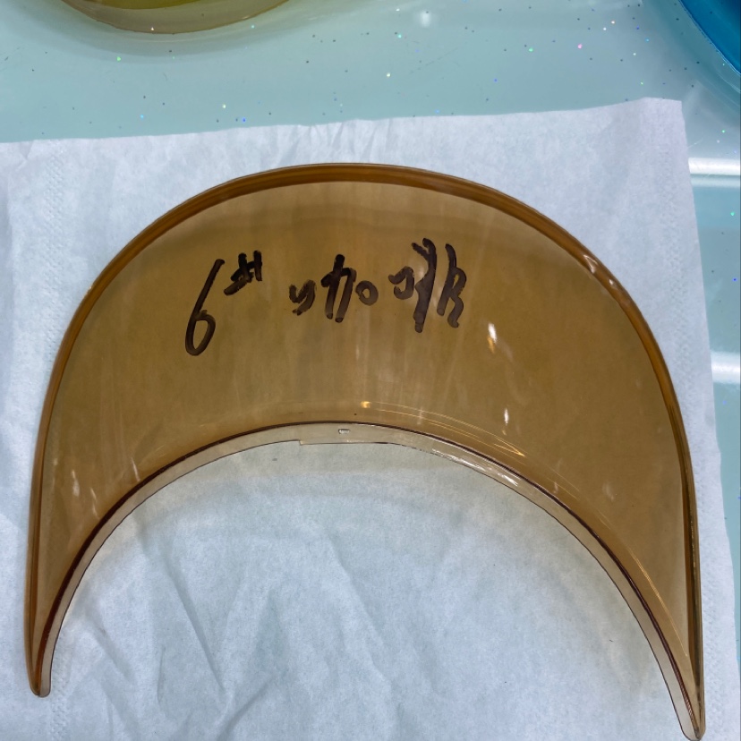 Brown Transparent Visor