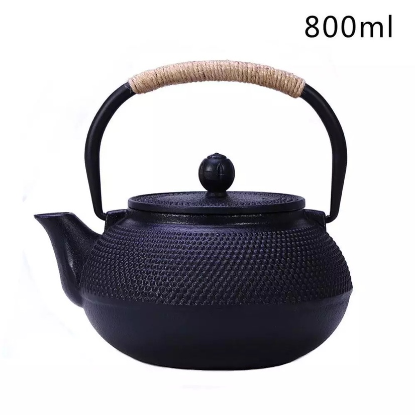 Manufacturers Direct Sales Of Various Models And Sizes Of Particles Iron Pot Tea Set Iron Pot Arrangement Teapot Iron Pot Set undefined