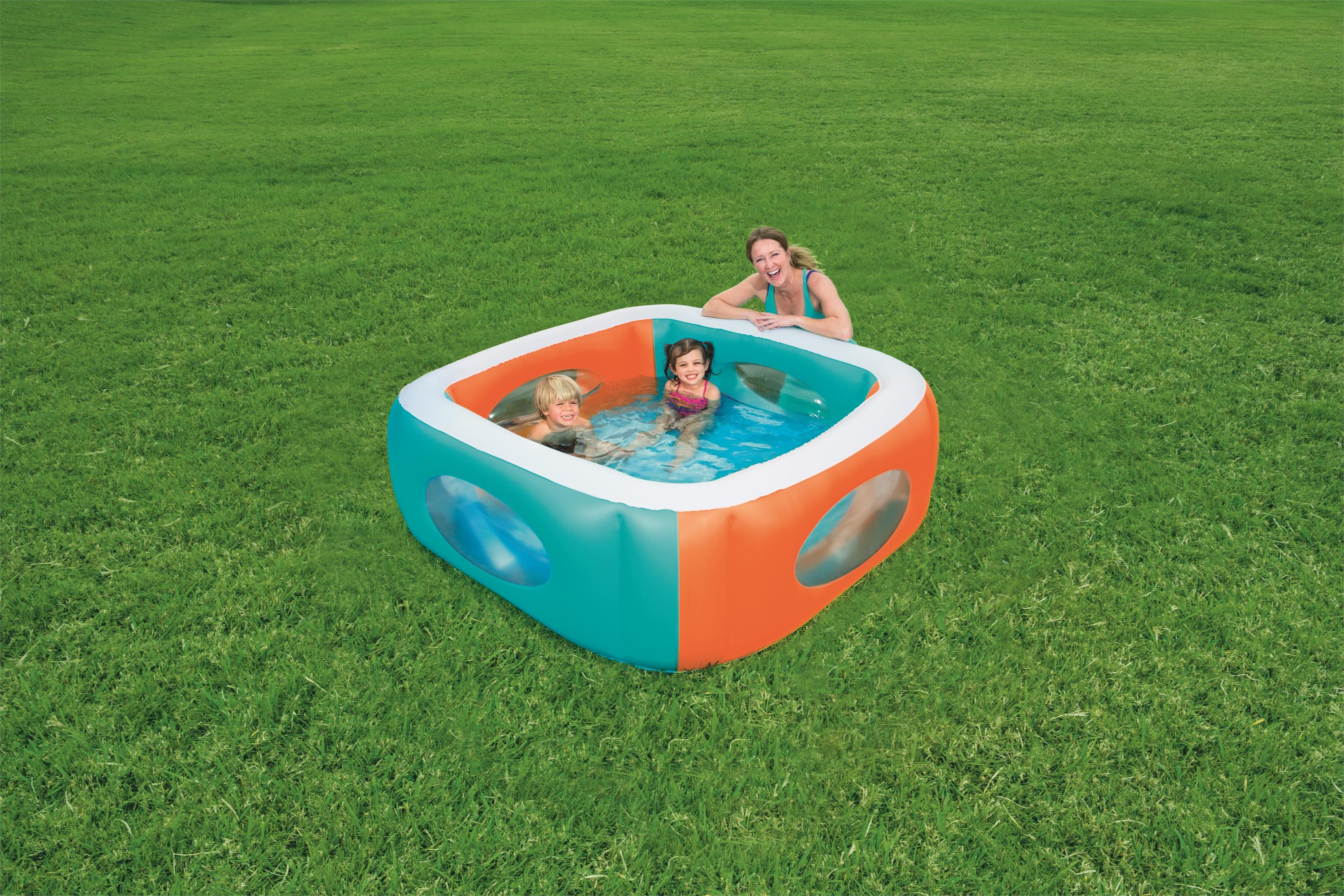 Bestway® 66" x 66" x 22"/1.68m x 1.68m x 56cm 窗口水池详情图1
