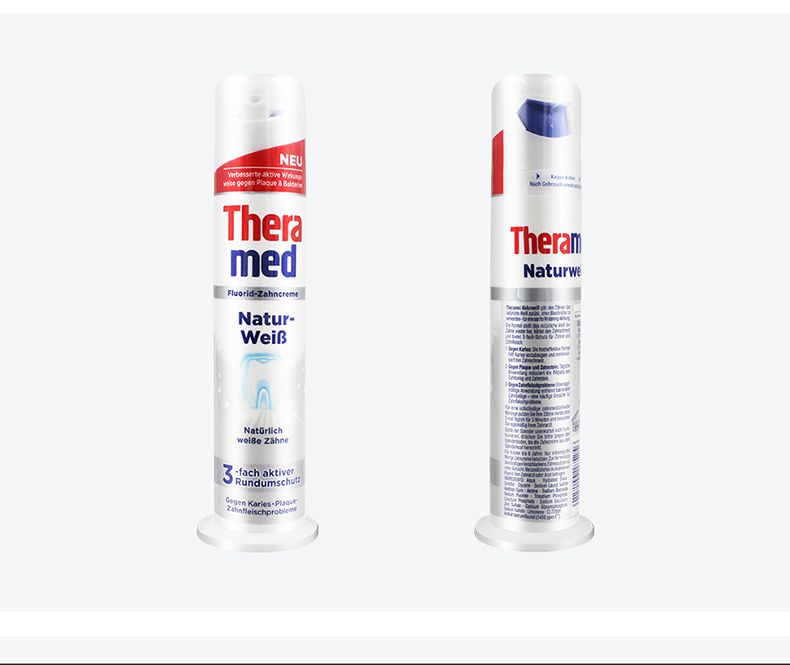 German original imported Theramed Henkel grey Whitening toothpaste 100ml