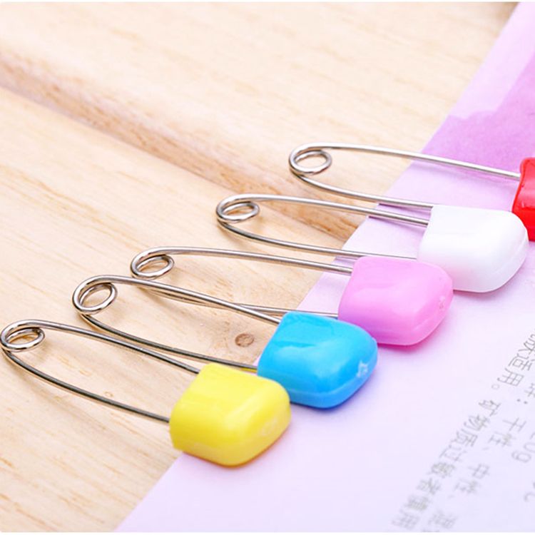 卡卡五金 5258全吸吸卡包装儿童安全别针55mm百元店小包装货源详情图6