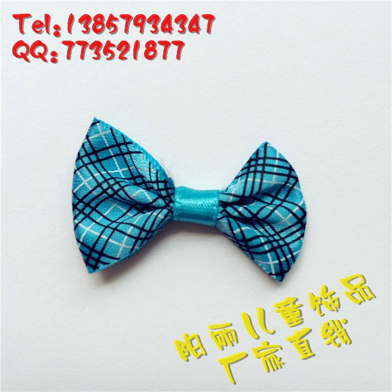 【萌】韩版线条儿童蝴蝶结 衣服 宠物饰品 配件详情图3