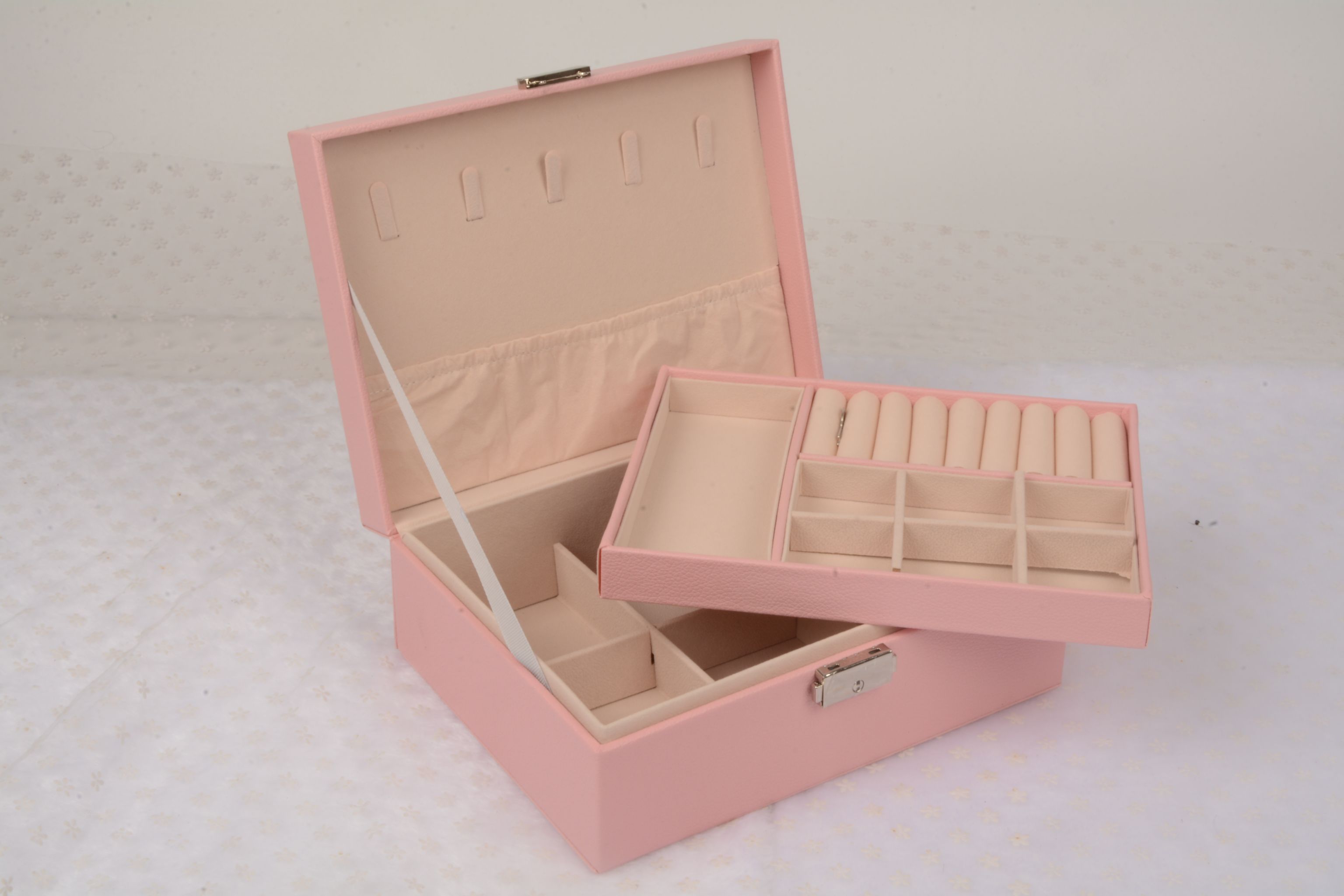 CX1376双层可取式首饰盒详情图5