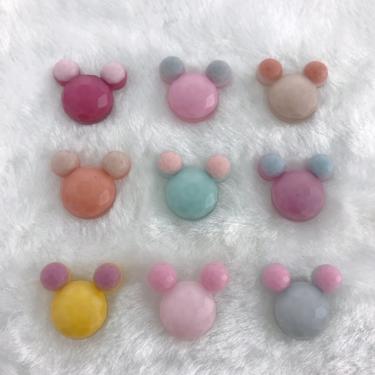 Ab glue epoxy accessory large two - color matt effect cartoon Mickey thumbnail