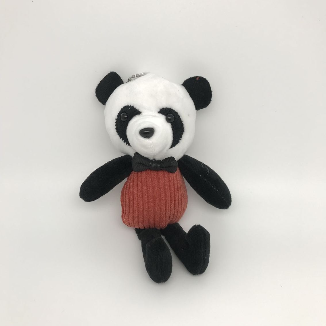 Cute cartoon little panda plush toys, small panda clothing pendants, keychains, dolls, bags, pendants detail image 7
