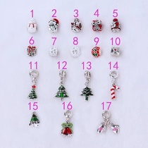 Pandora bracelet beads: Christmas gift beads