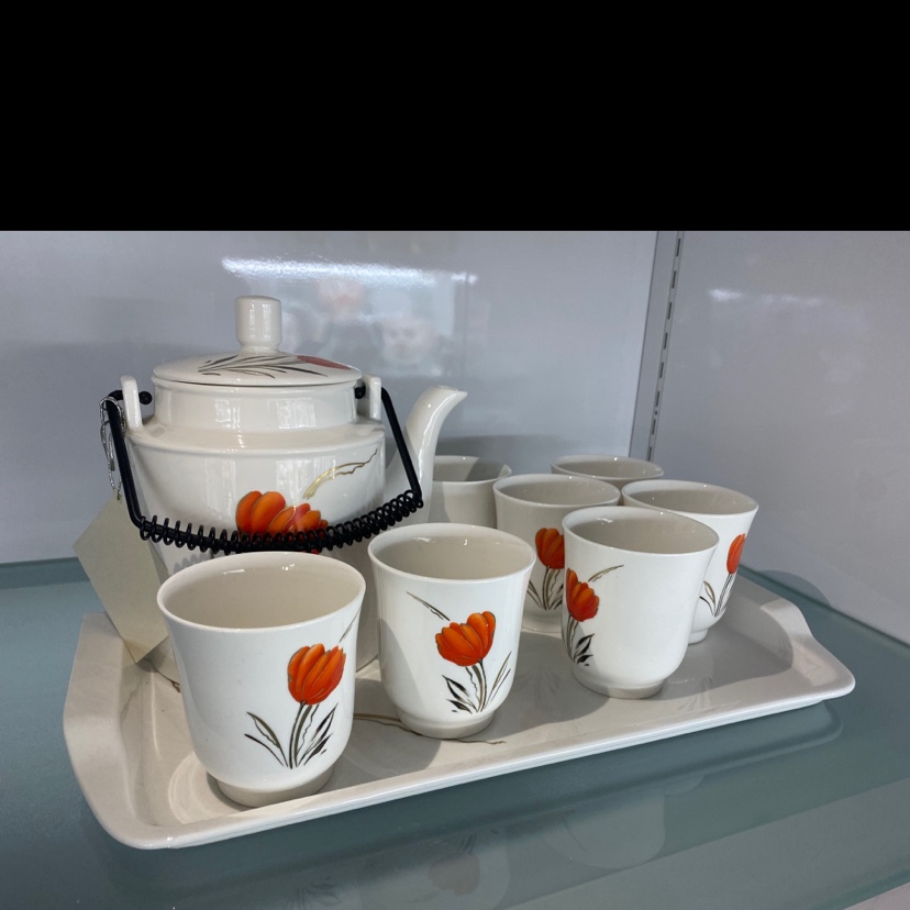 轻奢花陶瓷餐具加厚ins风碗碟套装结婚乔迁送礼家用组合家用碟