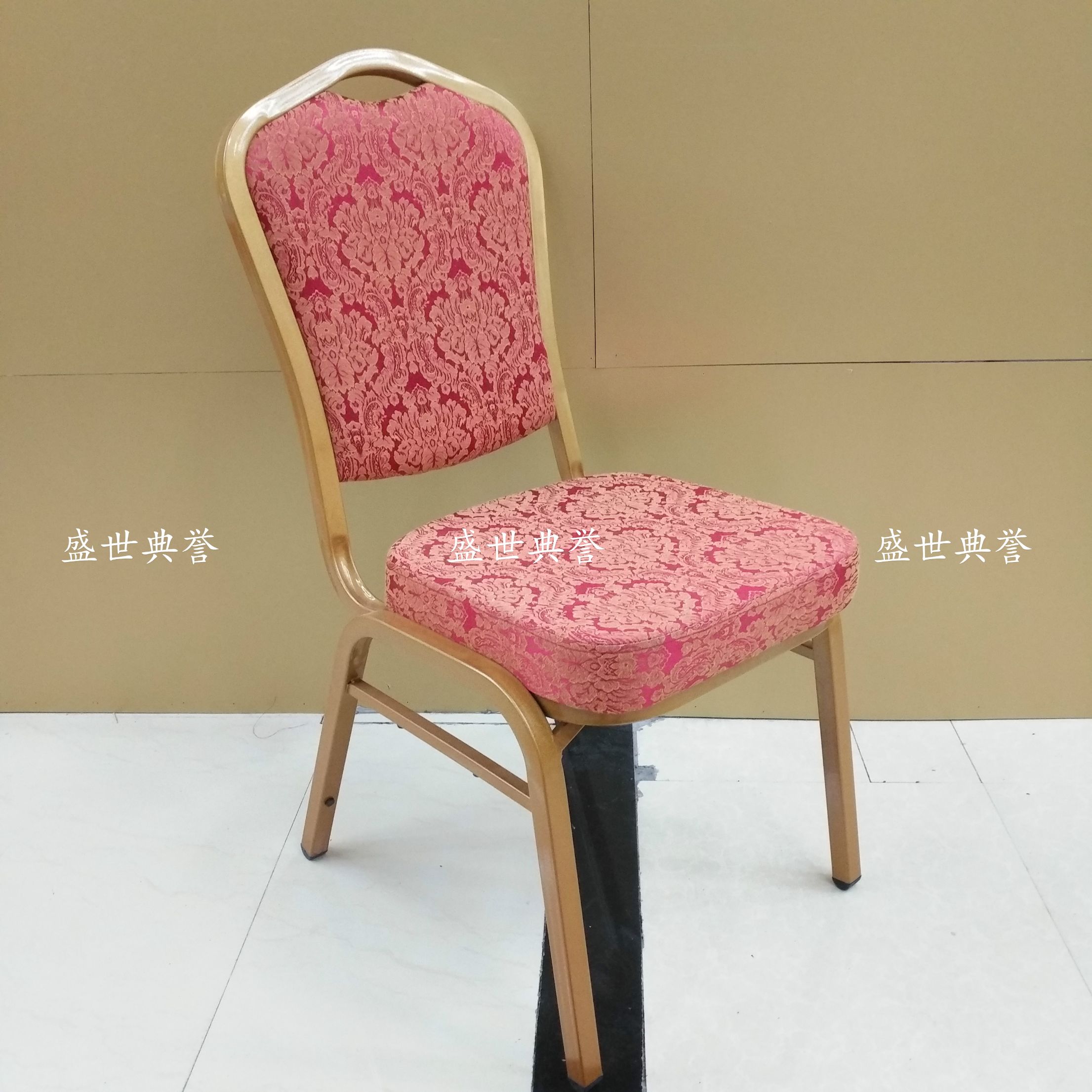 南京星级酒店宴会桌椅宴会厅会议中心家具订做婚庆酒席金属钢椅图