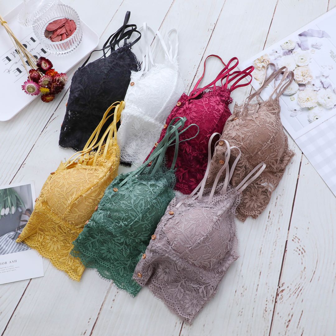 Mei Dai Fang New Lace Button Beautiful Back undefined
