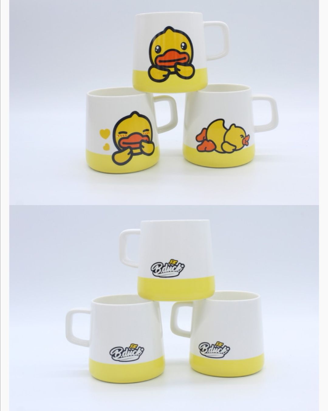 B.duck Cup Ceramic Water Cup Cartoon Mug Nice Cup Student Cup details Picture