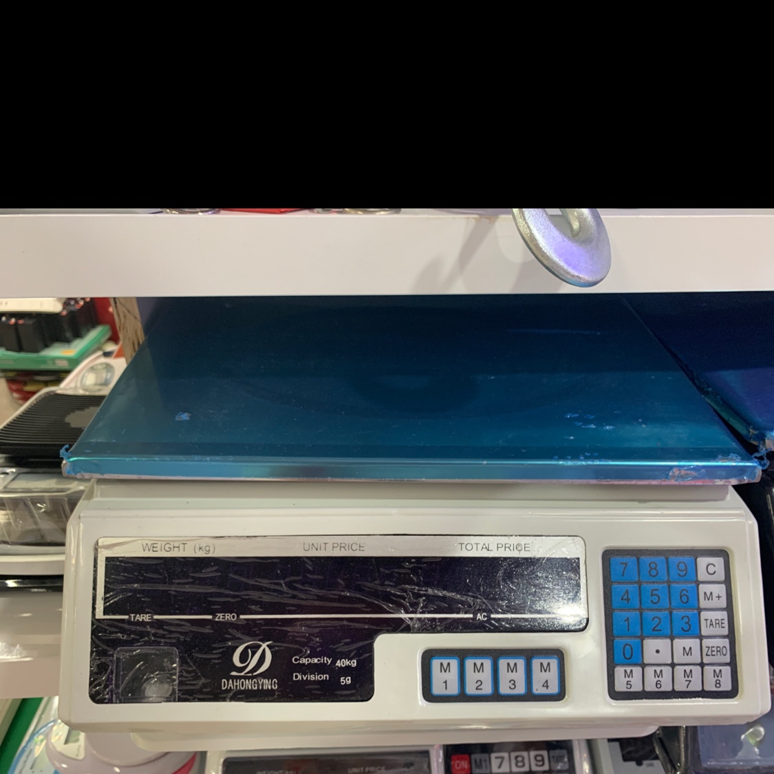 Electronic scale details Picture