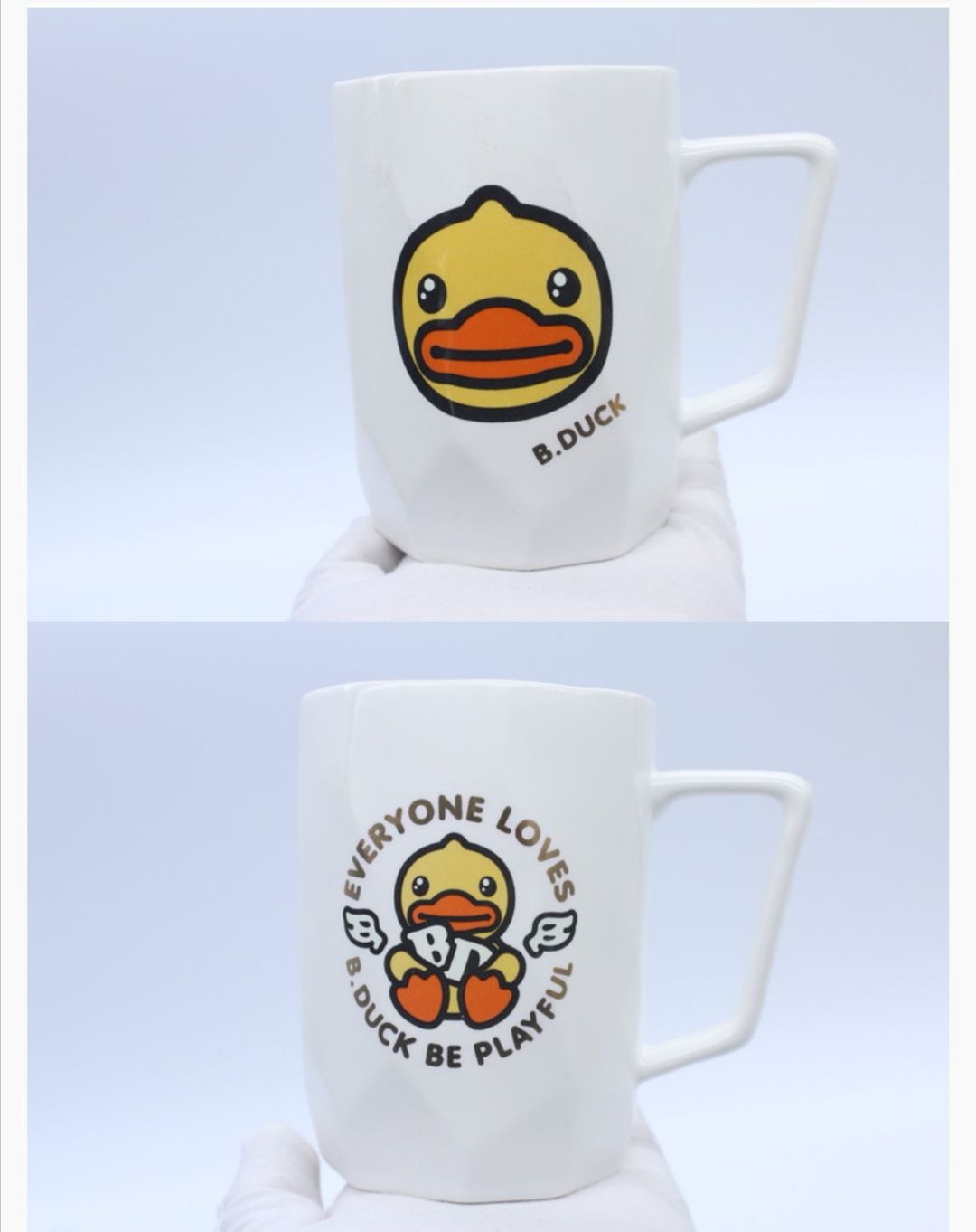 B.DUCK小黄鸭杯子陶瓷水杯卡通马克杯学生杯子详情图2