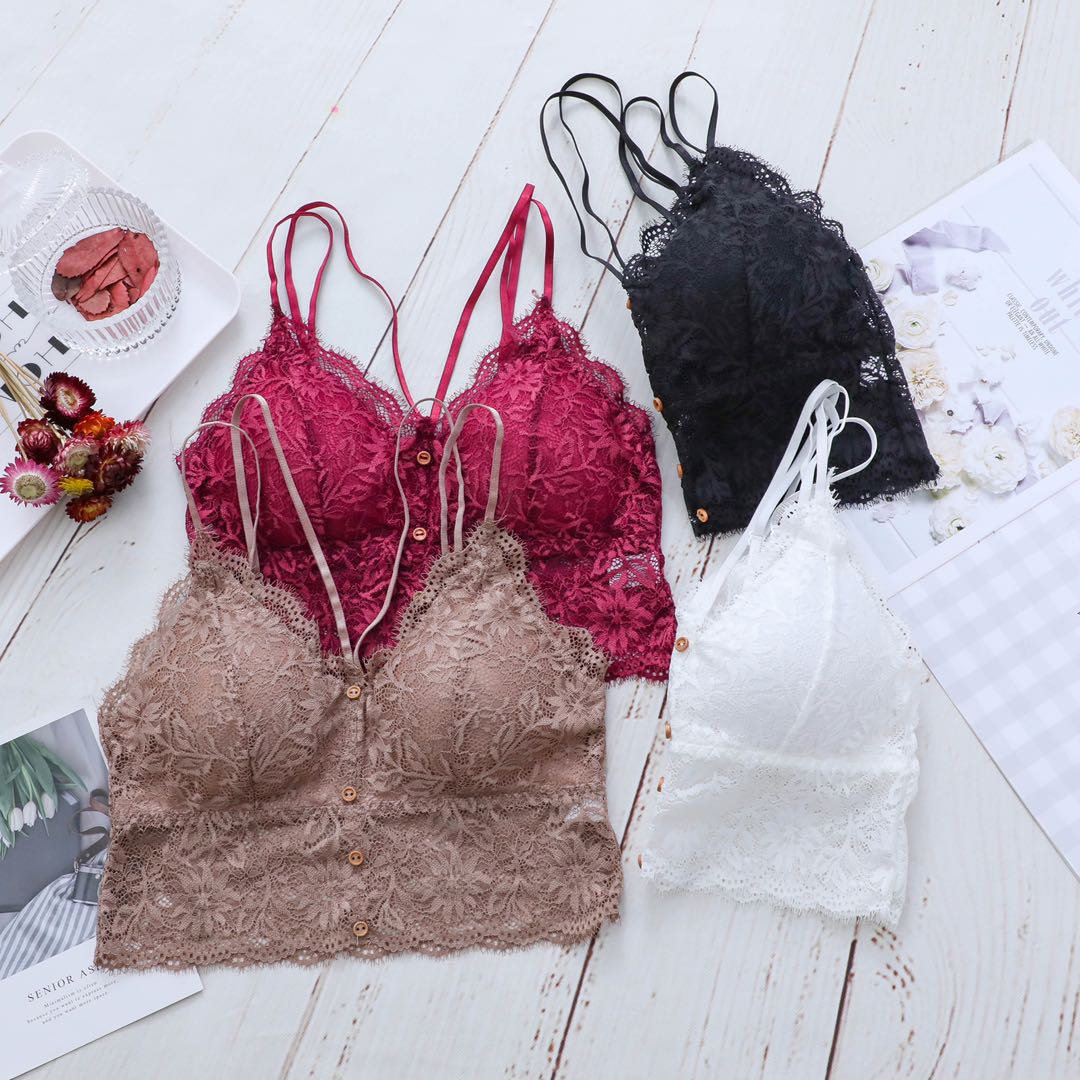 Mei Dai Fang New Lace Button Beautiful Back Application Scenario