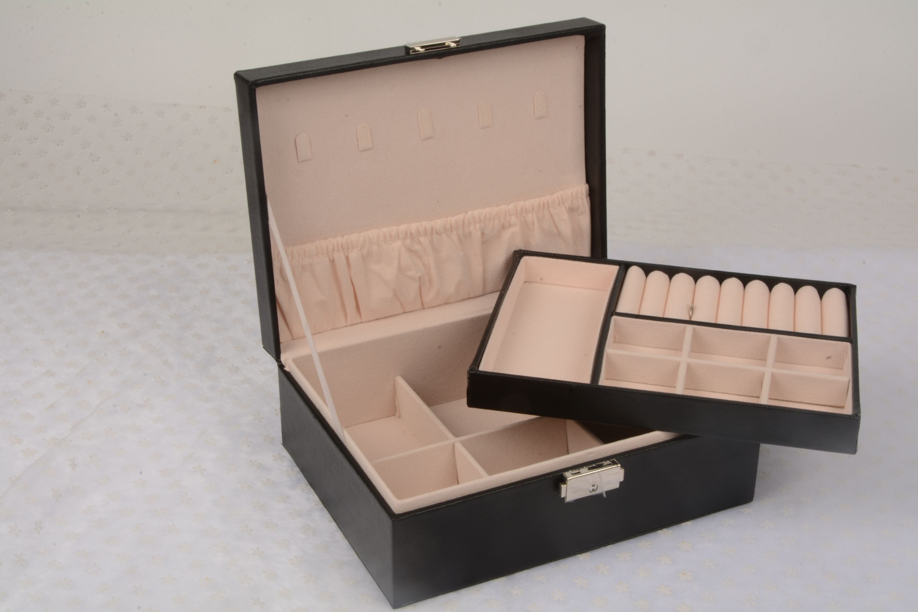 CX1376双层可取式首饰盒详情图4