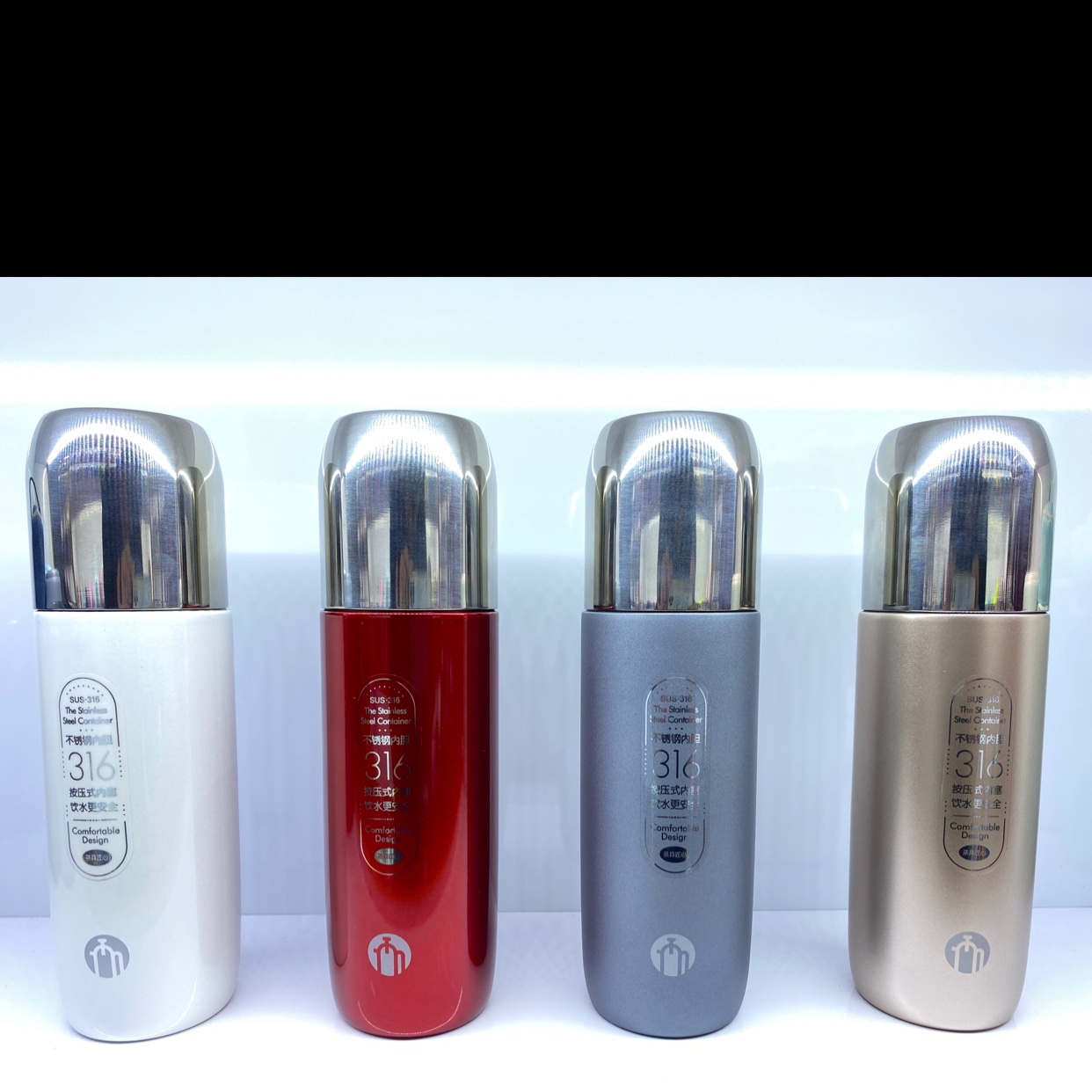 TMZ1907-300 Tea Hermes stainless Steel vacuum temperature-controlled bullet Head details Picture