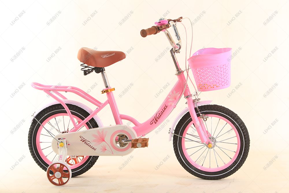 12寸CY061儿童自行车带后座带车篮