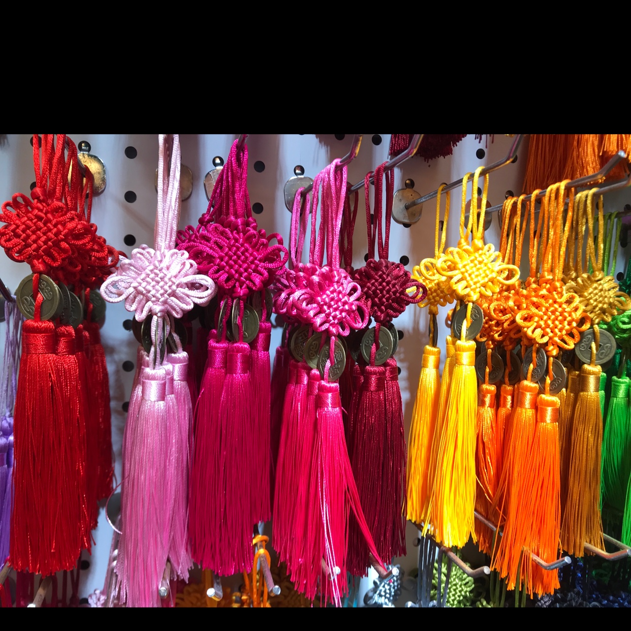 厂家直销批发5号6盘中国结挂件铜钱挂流苏仿铜挂件