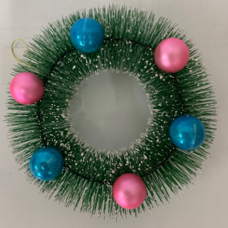 Shengfa industrial and trade Christmas garland decoration garland door hanging
