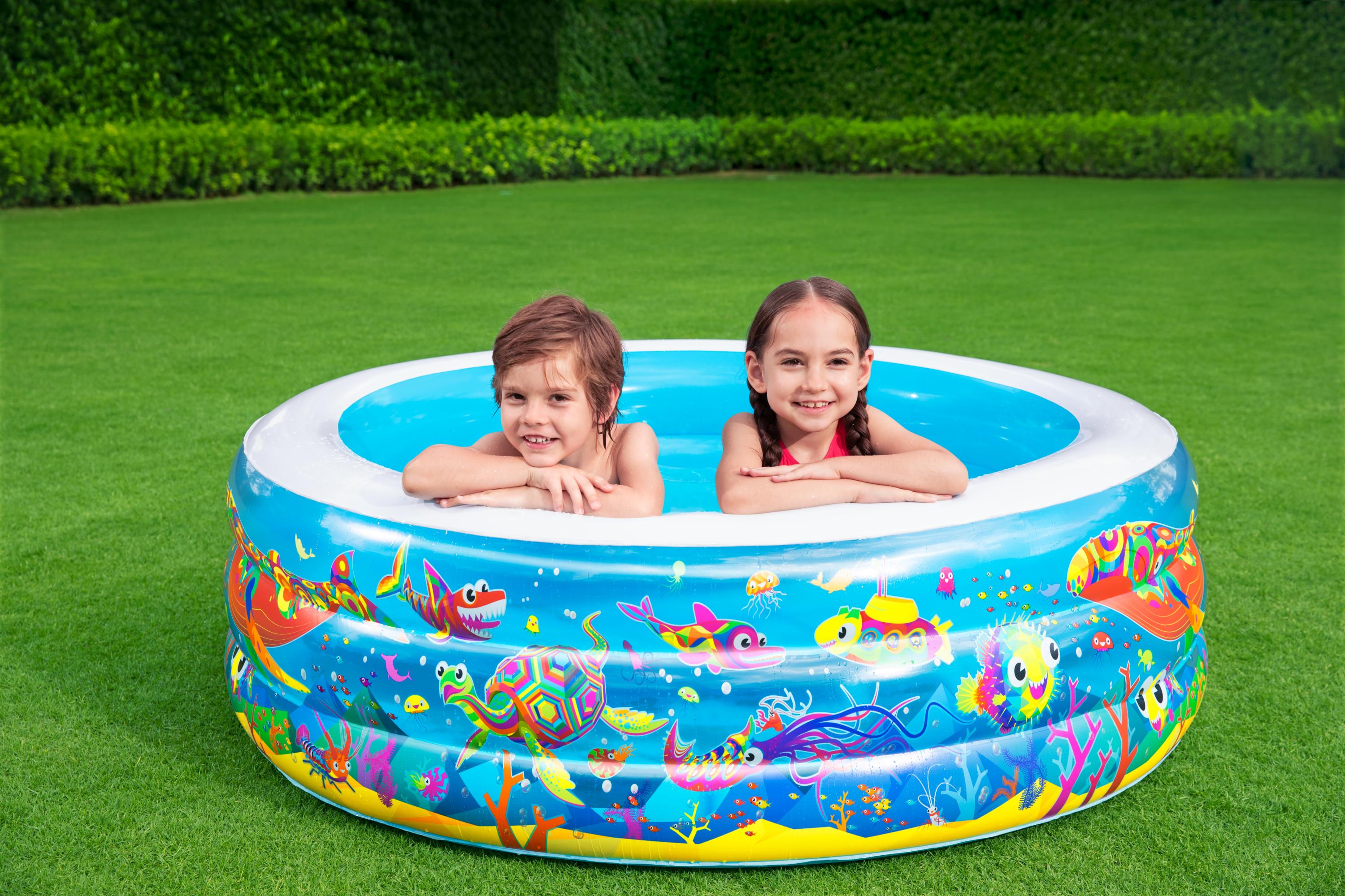 Bestway® Φ60" x H20"/Φ1.52m x H51cm 51121三环水晶水池