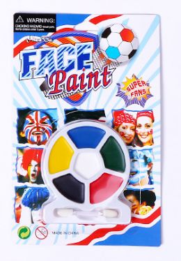 Painted human body, painted face color, eco-friendly football, washable paint