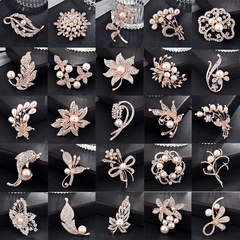 Korean pearl brooch