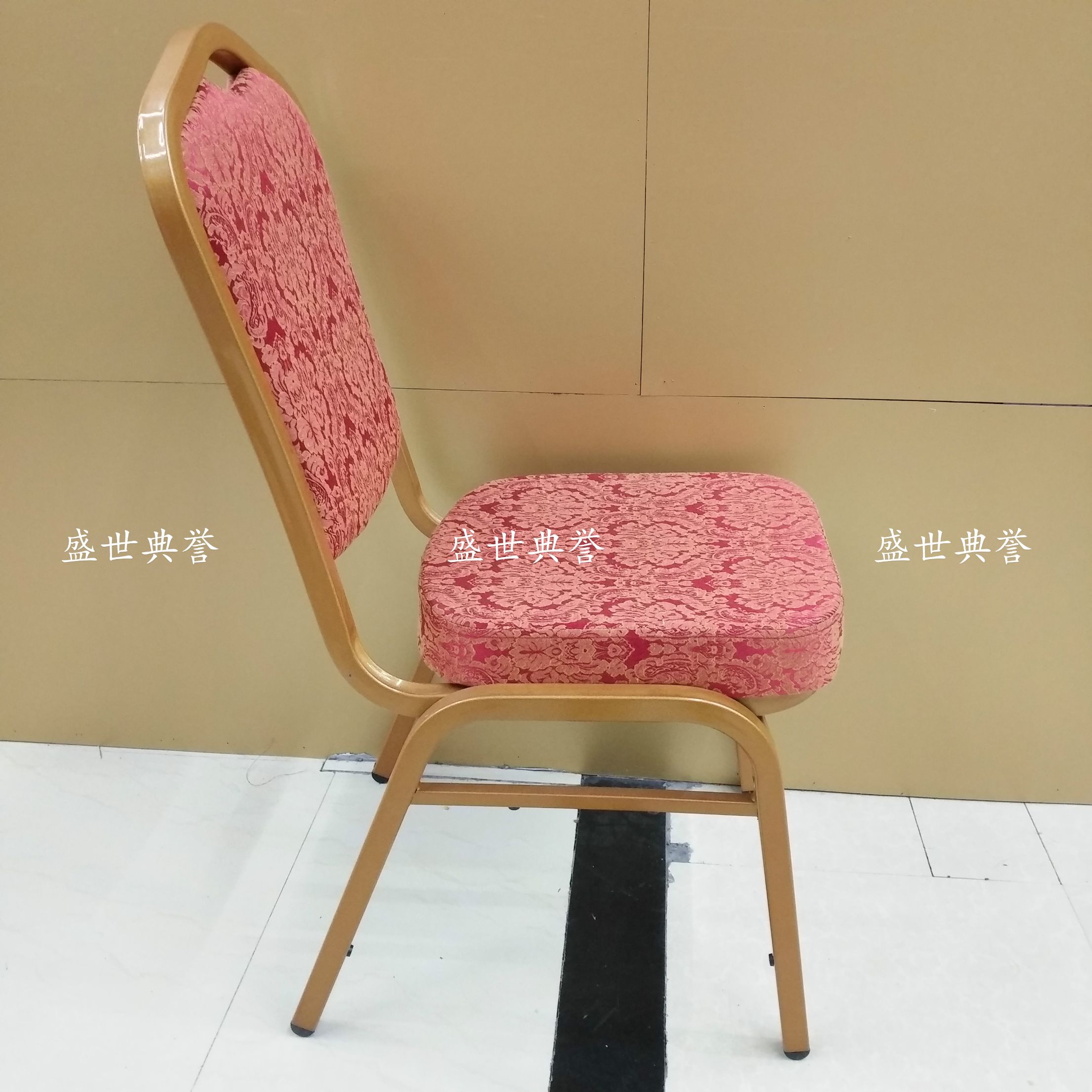 Custom-made banquet tables and chairs for star hotels in Nanjing, banquet halls, conference centers, wedding banquets, and metal steel chairs Specification image
