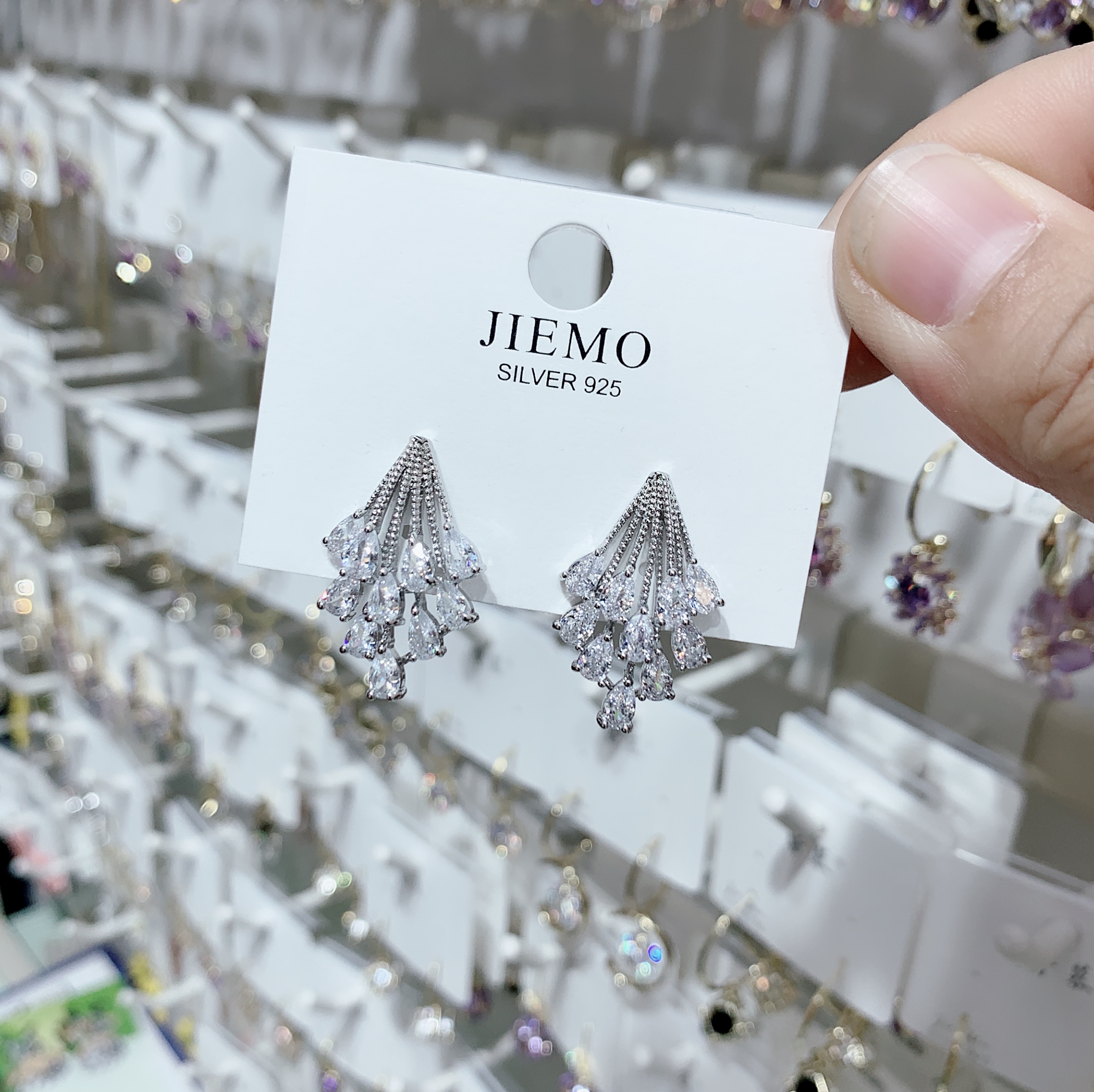 Korean style fashion bestseller earrings Specification image