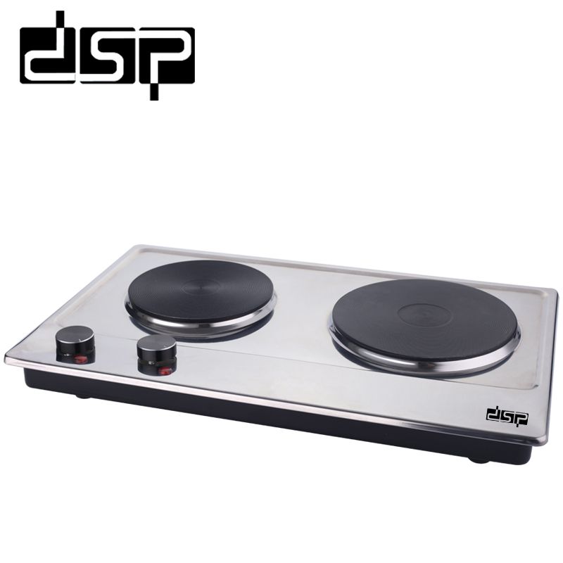 DSP Dansong double-stove electric heater Household table stainless steel high-power double-end electric heater adjustable electric heater