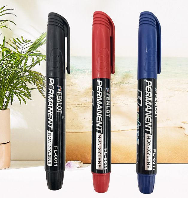 Marker, oil, black, waterproof, quick-dry, shipping mark, marker, marker, marker, marker, marker, marker, marker, marker, express, logistics, wholesale thumbnail