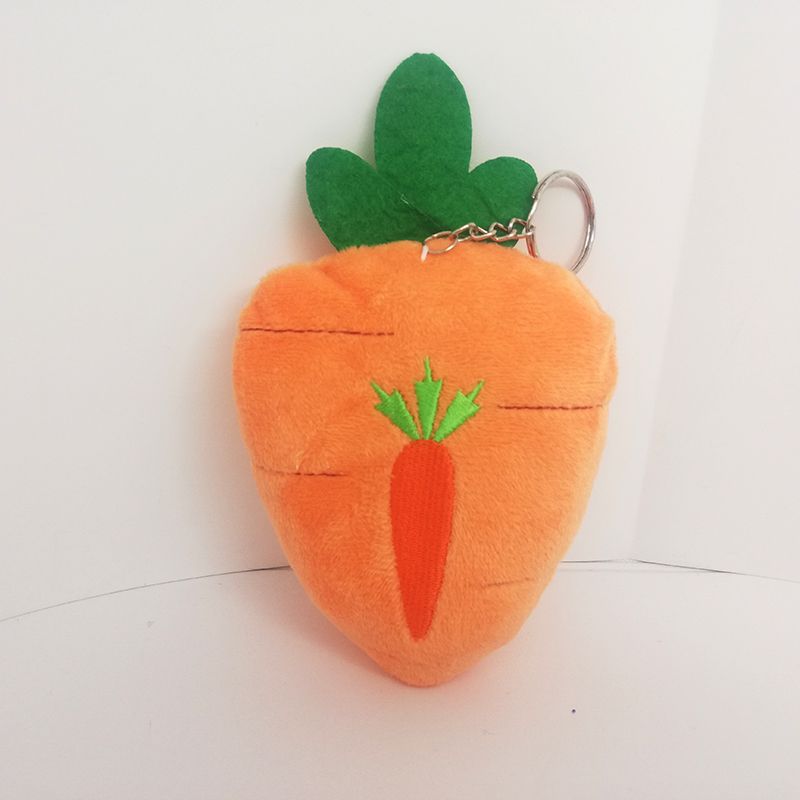 Cartoon radish plush toy pendants, annual meeting event gifts, wedding scattering gifts, clothing accessories, flower bouquets and gifts detail image 2