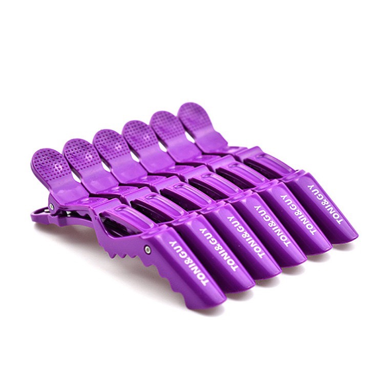 28536Factory direct sales can customize logo, high quality alligator clip, multi-function clip, traceless clip, a must for professional hairstylists thumbnail