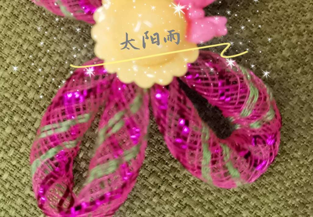Fishbone fishing net elastic yarn net factory direct selling handicraft accessories flower decoration, children's head hoop hairpin accessories full figure