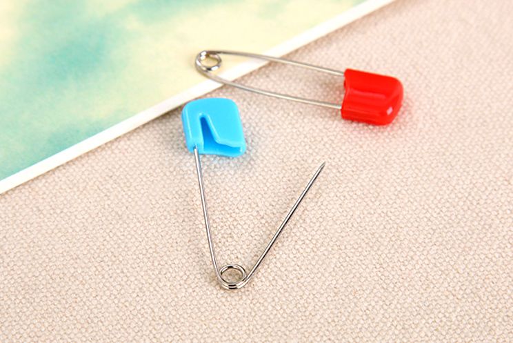 卡卡五金 5258全吸吸卡包装儿童安全别针55mm百元店小包装货源详情图7