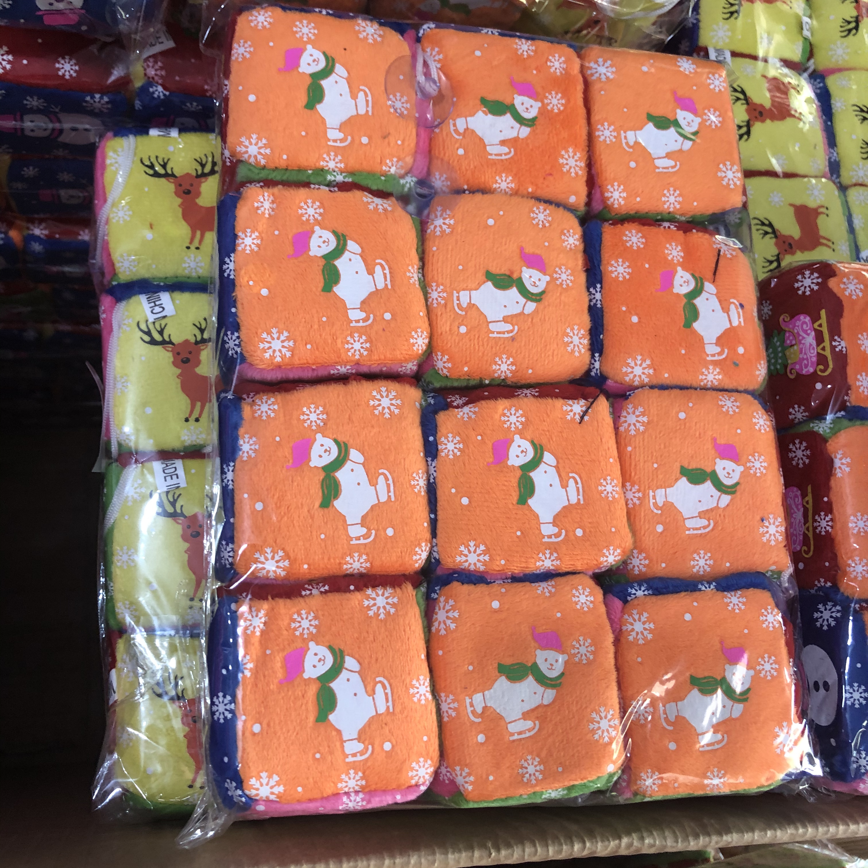 Dados de navidad colgante de navidad llavero colgante de carro regalo de navidad 6cm navidad dice ventosa gancho undefined