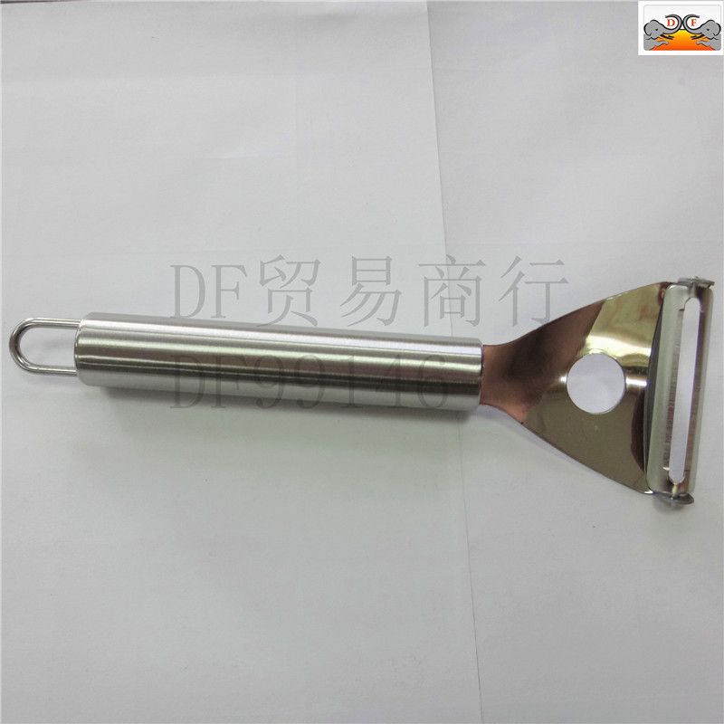 DF99146  圆管多用刨厂家批发不锈钢三角瓜刨 三角削皮器 蔬菜瓜果刨皮器 厨房用品DF TRADING HOUSE