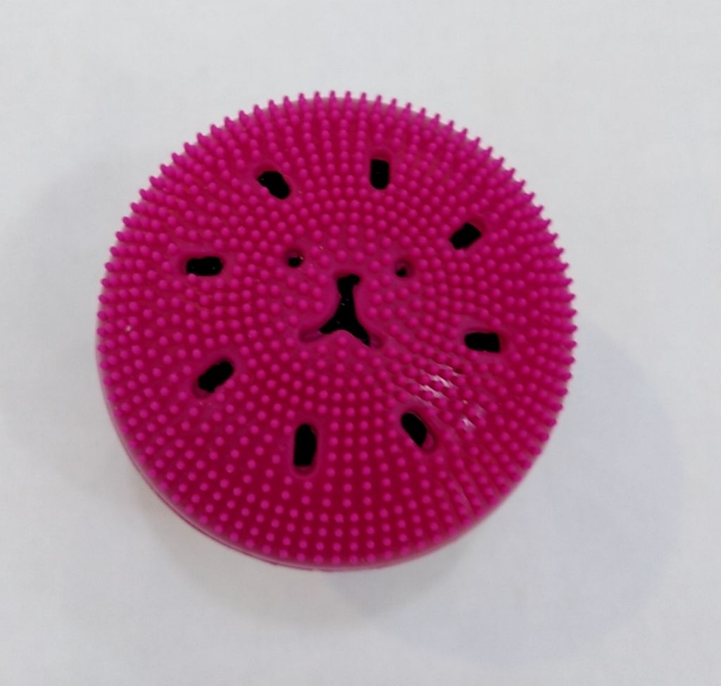 硅胶章鱼刷 玫红细节图