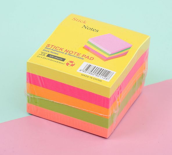 Sticky note/Fluorescent post-it note/post-it note/post-it note book/notebook/message/index note/post-it note full figure